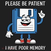 Please Be Patient Poor Memory Women's Sweatshirt thumb 2