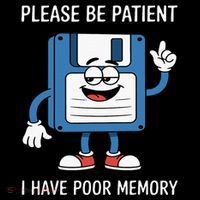 Please Be Patient Poor Memory Backpack thumb 2