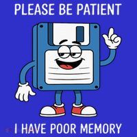 Please Be Patient Poor Memory Kids Hoodie thumb 5