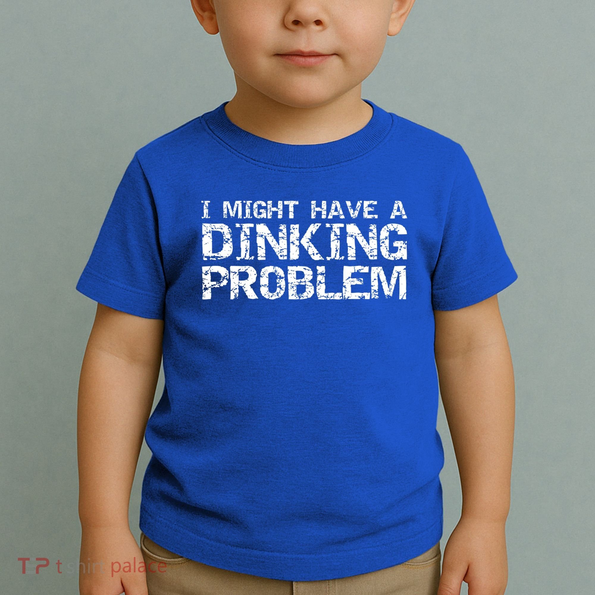 Pickle Ball Pun Ing Joke I Might Have A Dinking Problem Gift Toddler T-Shirt