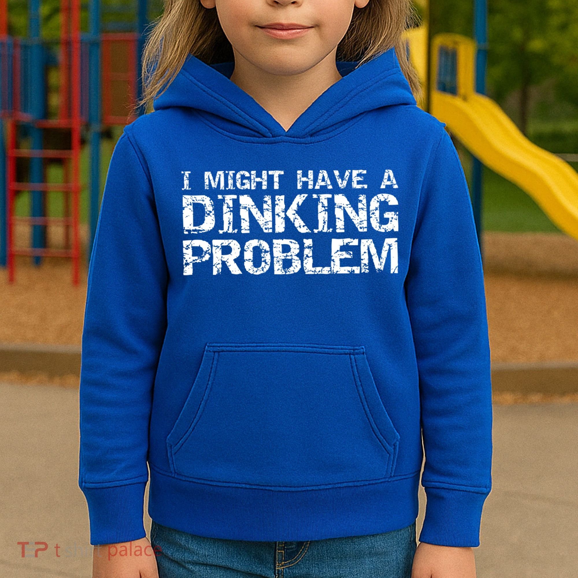 Pickle Ball Pun Ing Joke I Might Have A Dinking Problem Gift Kids Hoodie