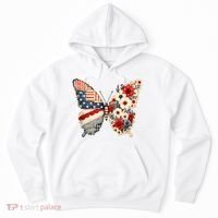 Patriotic Butterfly Hoodie thumb 0
