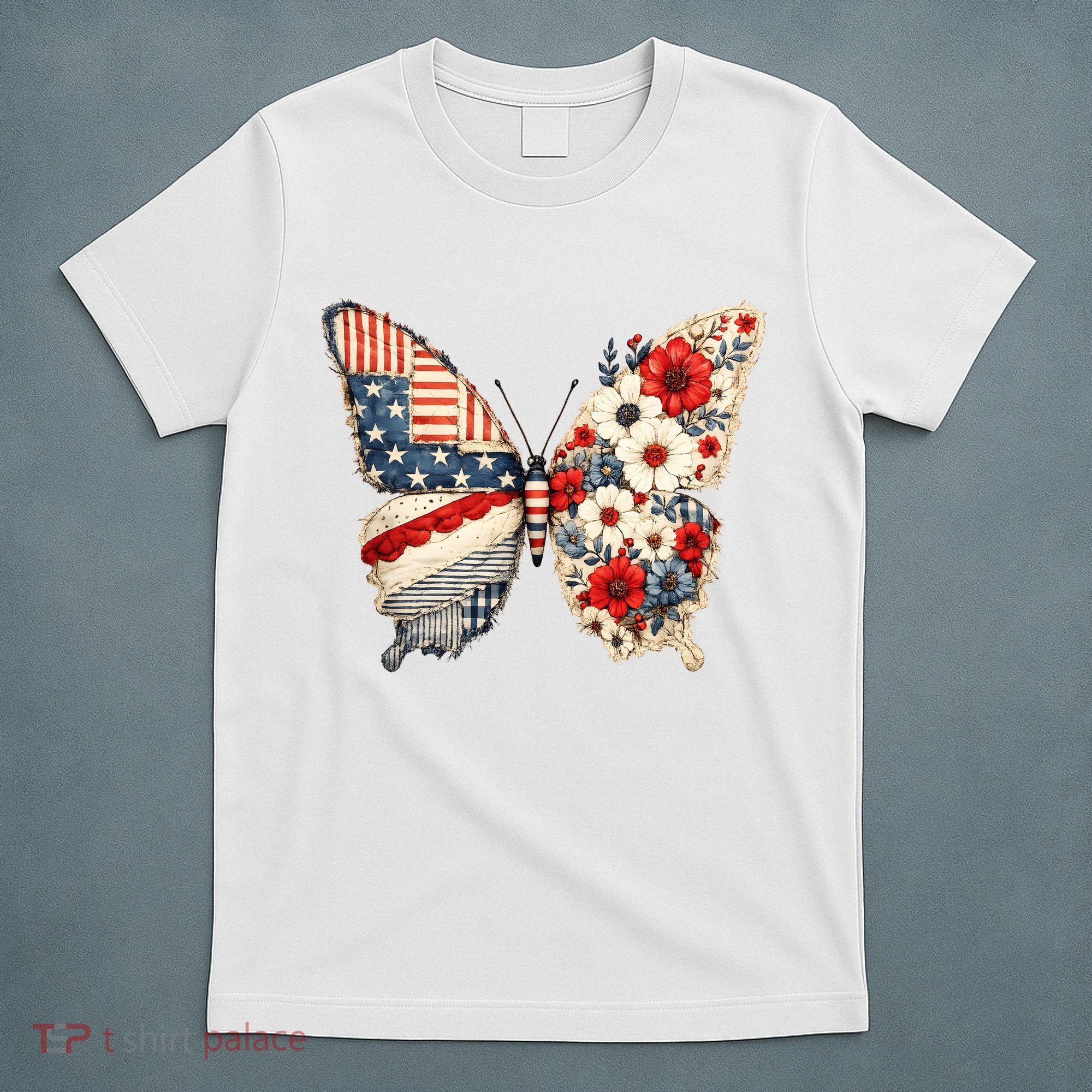 Patriotic Butterfly T-Shirt