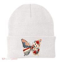 Patriotic Butterfly Beanie thumb 0