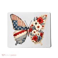 Patriotic Butterfly Mousepad thumb 0