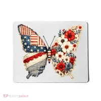 Patriotic Butterfly Mousepad thumb 0