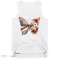 Patriotic Butterfly Tank Top thumb 0