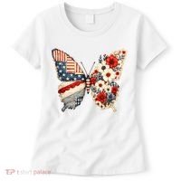 Patriotic Butterfly Women's T-Shirt thumb 0