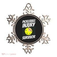 Pickleball BandAid Pickleball Injury Survivor Ornament thumb 0