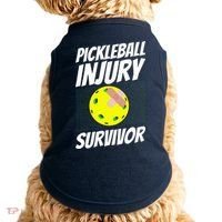 Pickleball BandAid Pickleball Injury Survivor Doggie Tank thumb 0