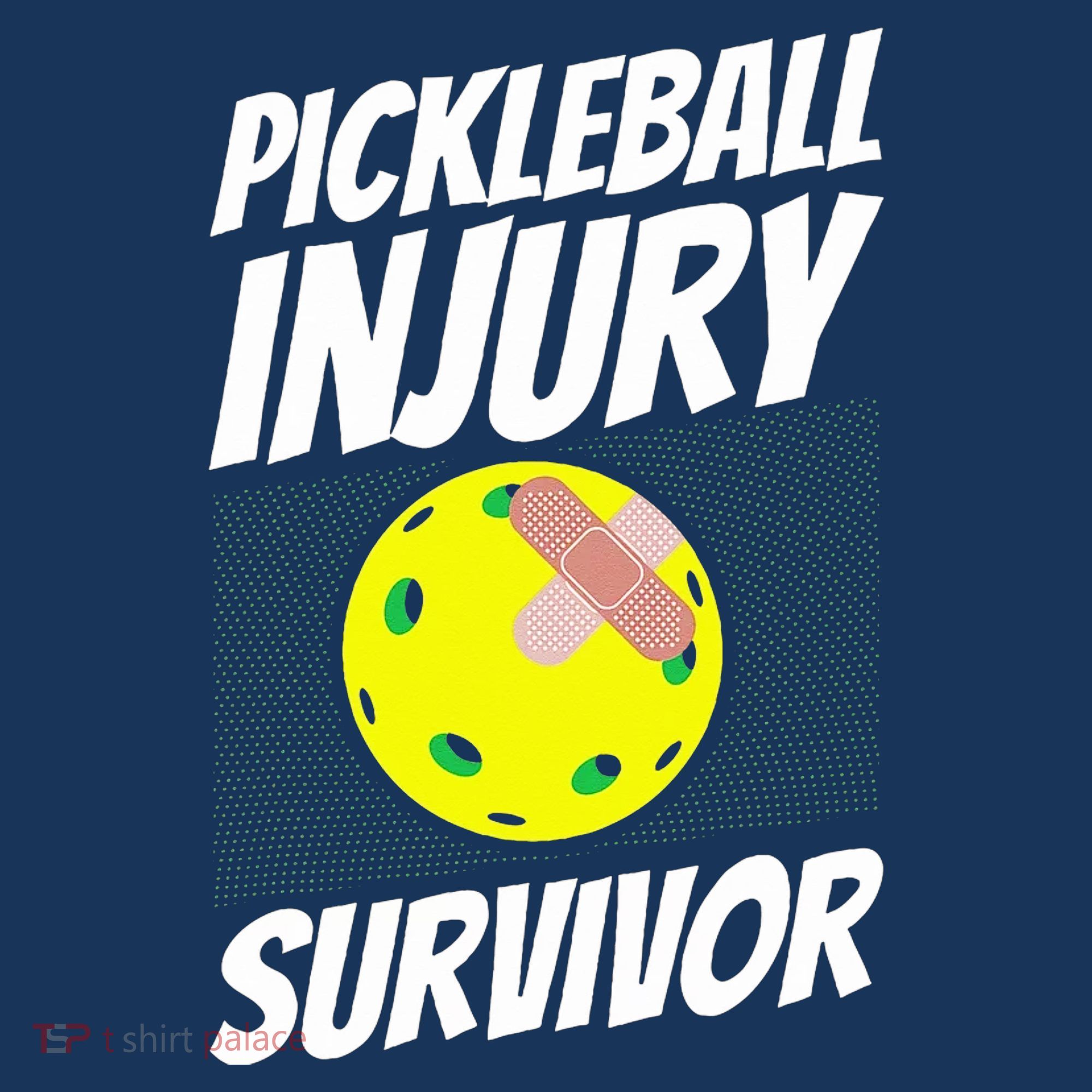 Pickleball BandAid Pickleball Injury Survivor Apron