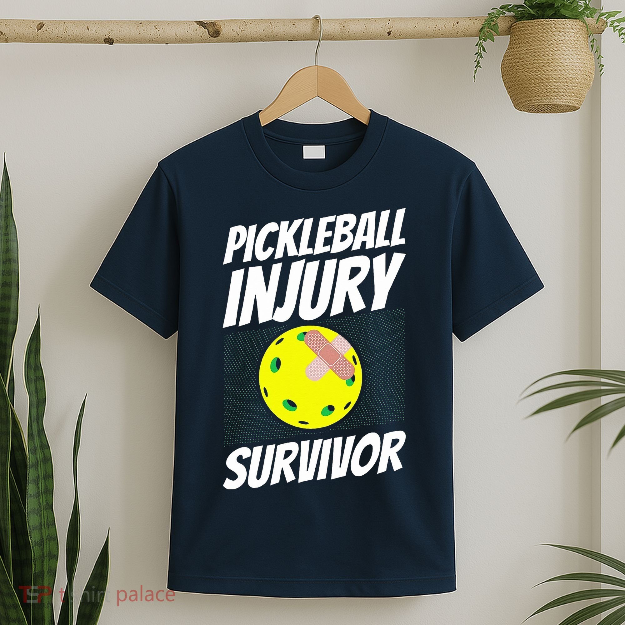 Pickleball BandAid Pickleball Injury Survivor T-Shirt