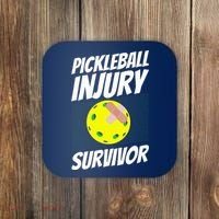 Pickleball BandAid Pickleball Injury Survivor Coaster thumb 0