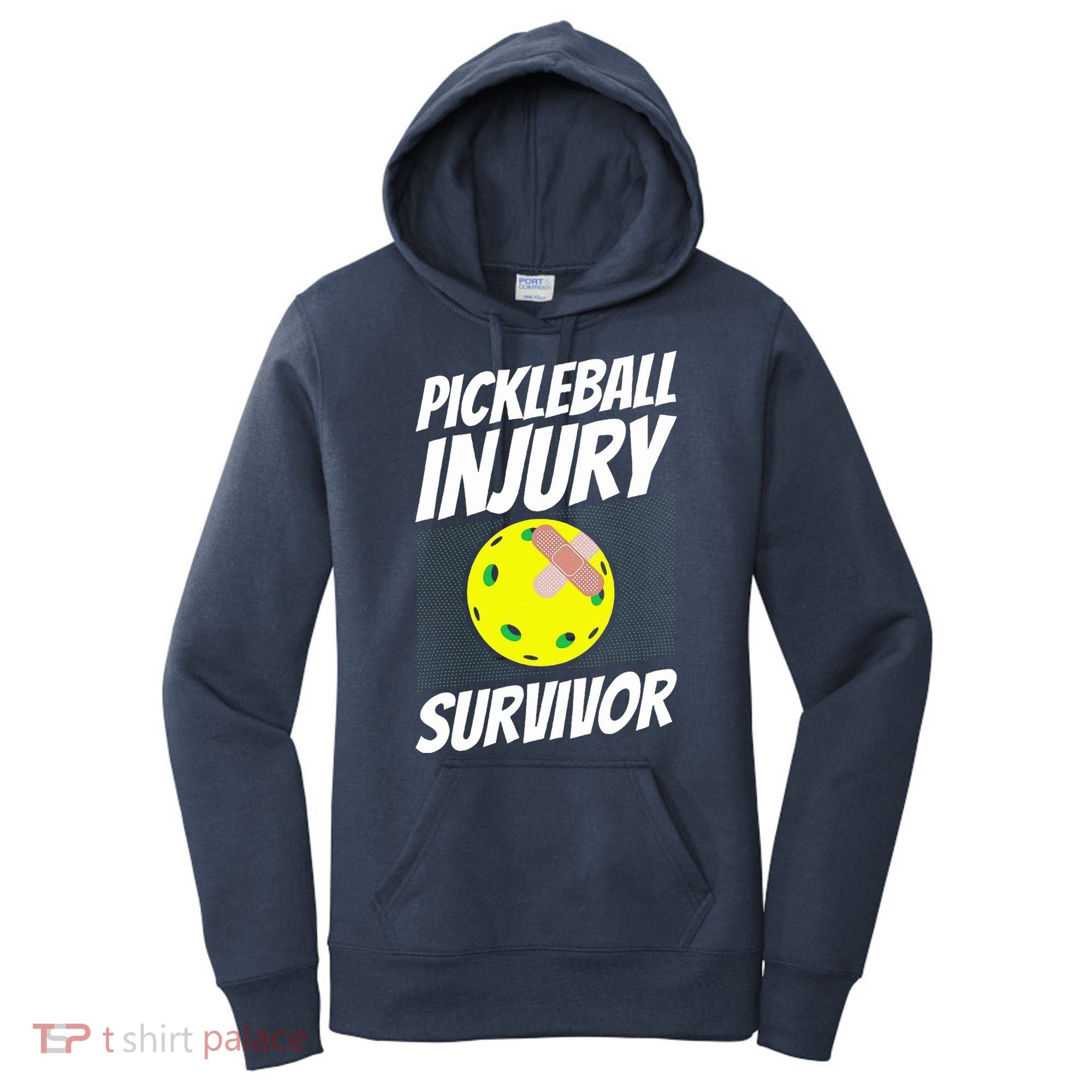 Pickleball BandAid Pickleball Injury Survivor Women's Hoodie