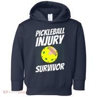 Pickleball BandAid Pickleball Injury Survivor Toddler Hoodie thumb 0