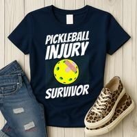 Pickleball BandAid Pickleball Injury Survivor Women's T-Shirt thumb 3