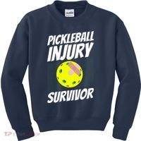 Pickleball BandAid Pickleball Injury Survivor Kids Sweatshirt thumb 0