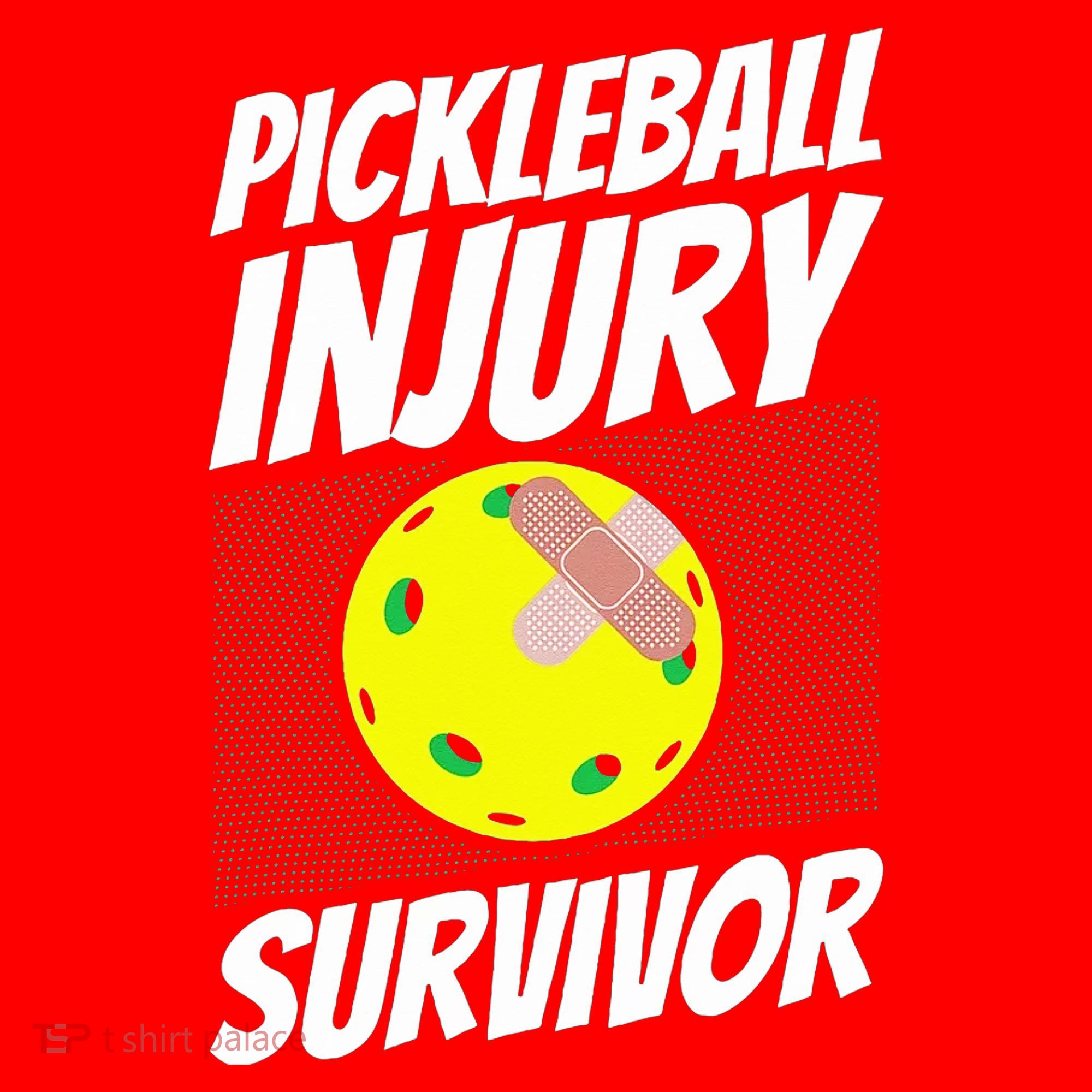Pickleball BandAid Pickleball Injury Survivor Santa Hat