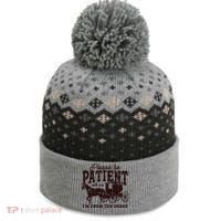 Please Be Patient With Me Im From The 1900s The Baniff Cuffed Pom Beanie thumb 0
