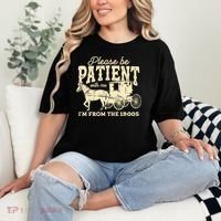 Please Be Patient With Me Im From The 1900s Comfort Colors T-Shirt thumb 2
