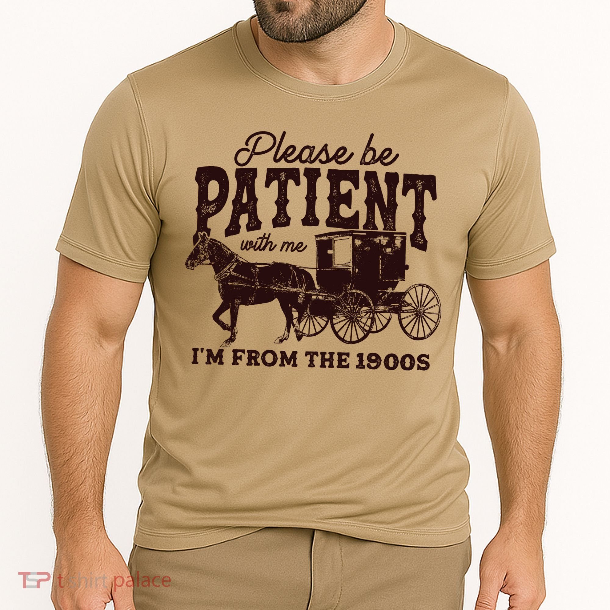 Please Be Patient With Me Im From The 1900s Cooling Performance Crew T-Shirt