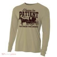 Please Be Patient With Me Im From The 1900s Cooling Performance Long Sleeve Crew thumb 0