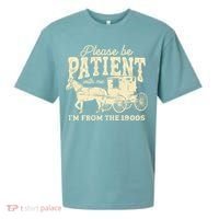 Please Be Patient With Me Im From The 1900s Sueded Cloud Jersey T-Shirt thumb 0