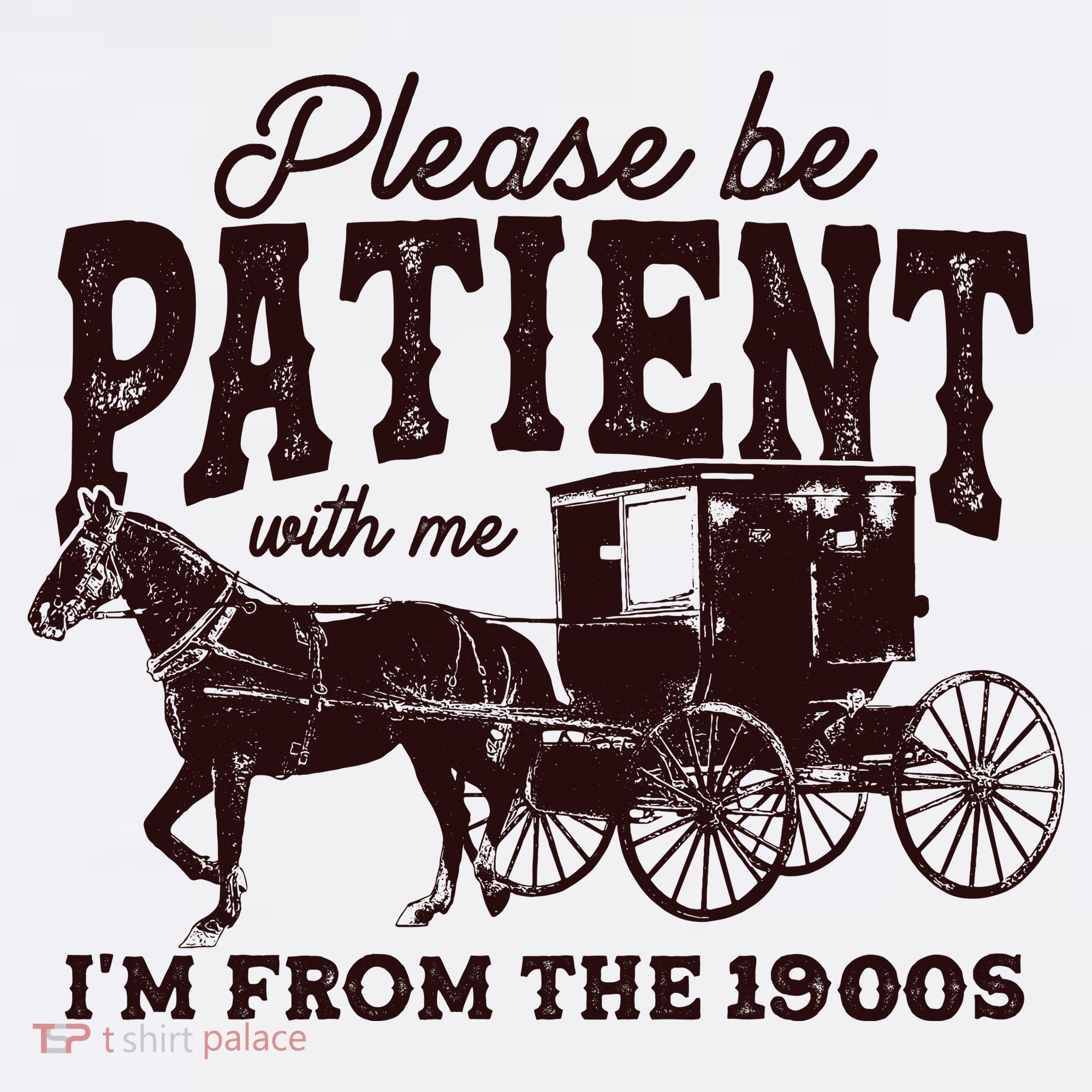 Please Be Patient With Me Im From The 1900s Garment-Dyed Sweatshirt