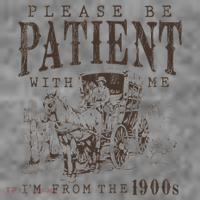 Please Be Patient I'm From The 1900s Funny Boomer  Toddler Hoodie thumb 2