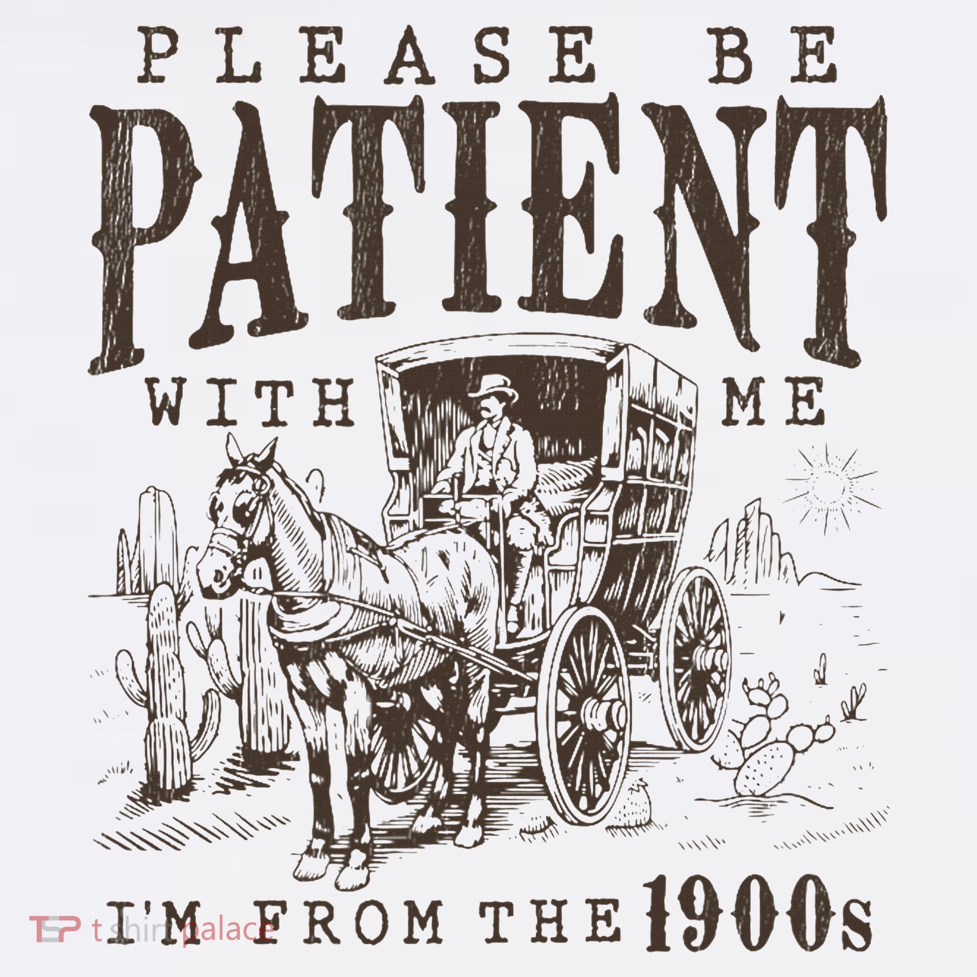Please Be Patient I'm From The 1900s Funny Boomer  Women's Hoodie