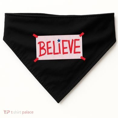 Philly Believe Philadelphia Baseball USA-Made Doggie Bandana