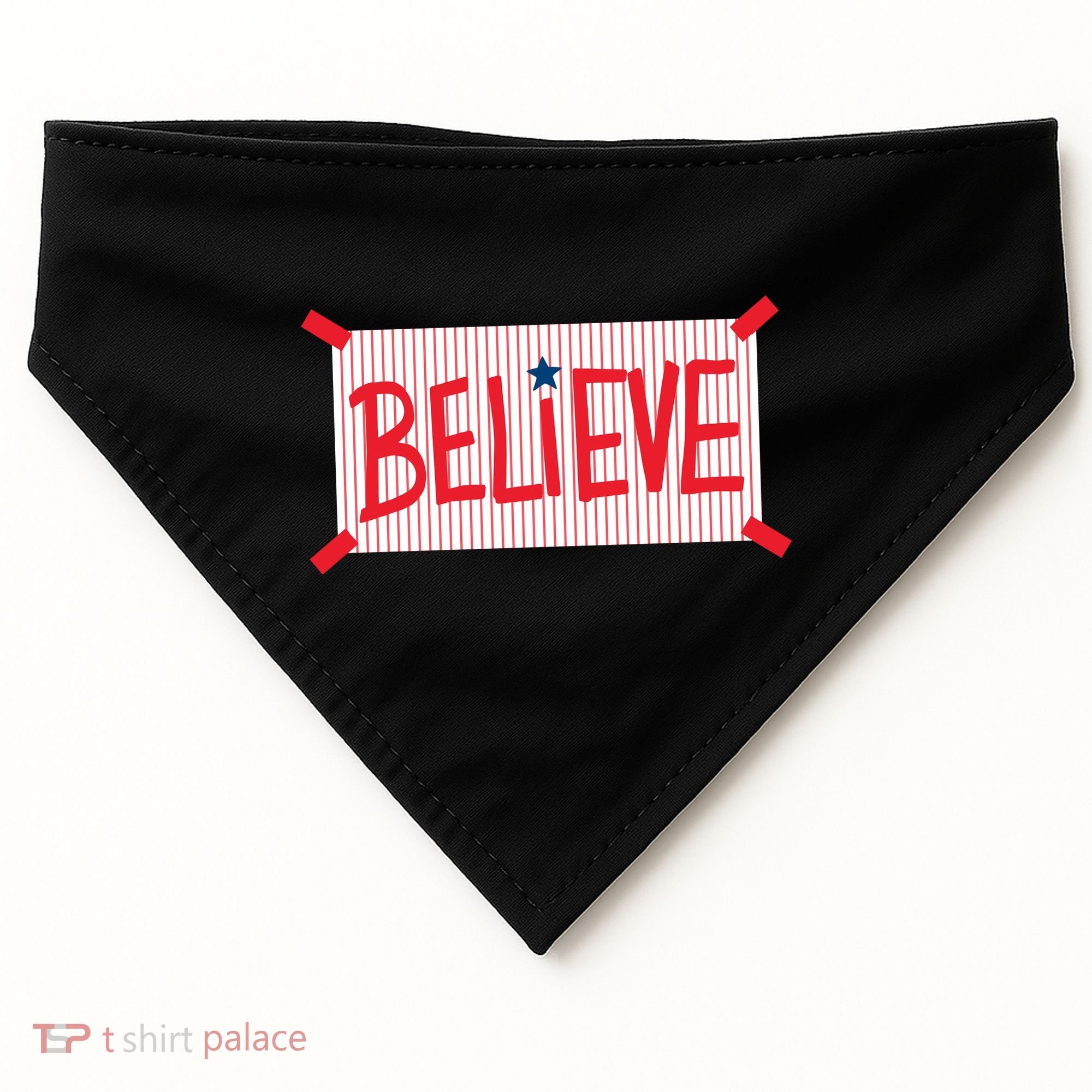 Philly Believe Philadelphia Baseball USA-Made Doggie Bandana