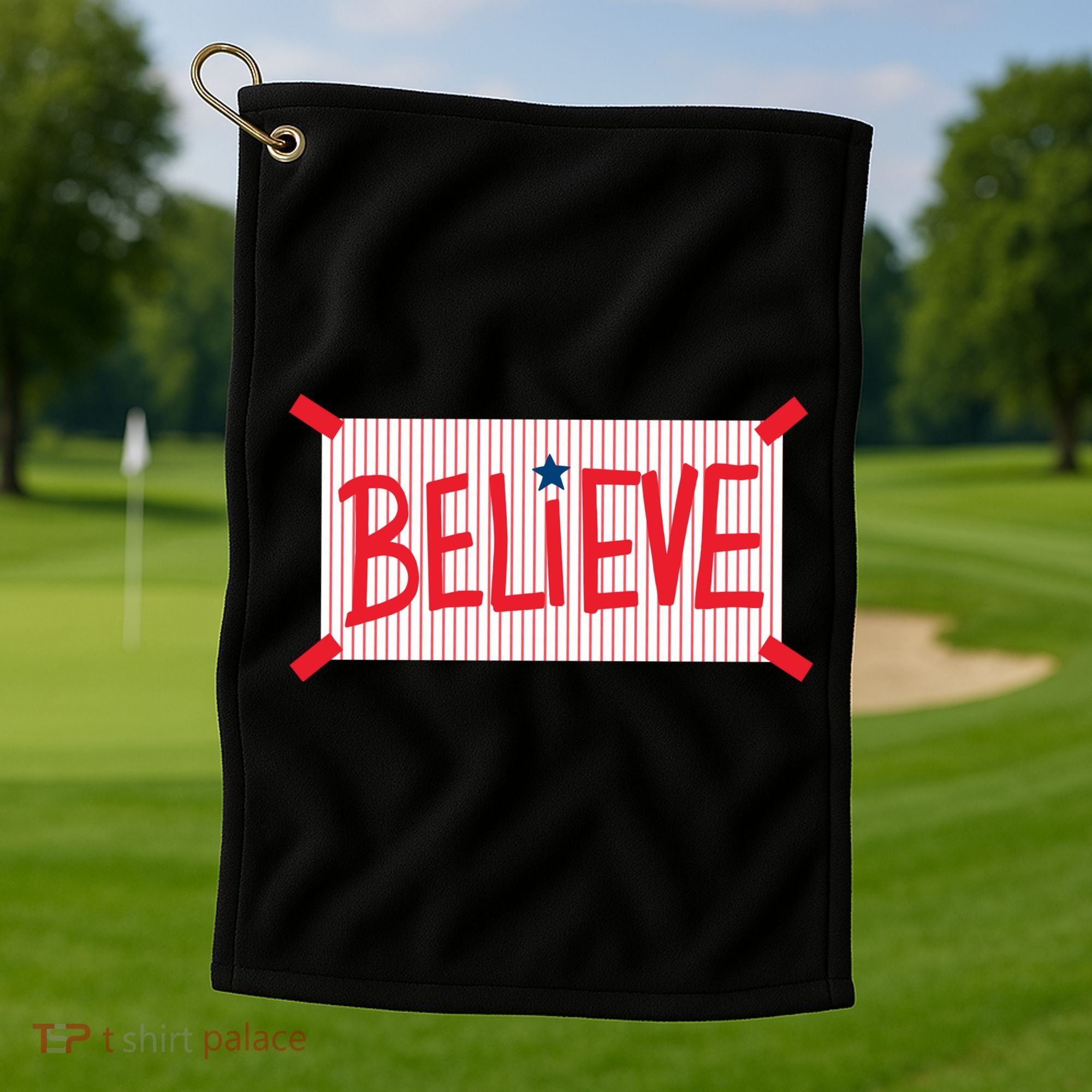 Philly Believe Philadelphia Baseball Golf Towel