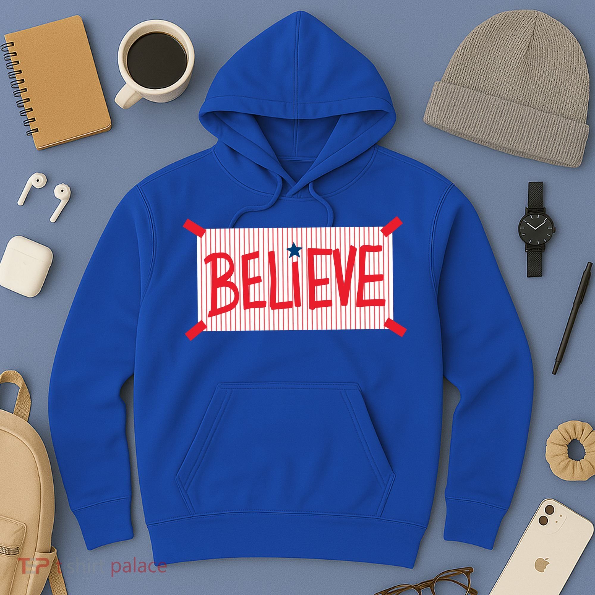 Philly Believe Philadelphia Baseball Hoodie