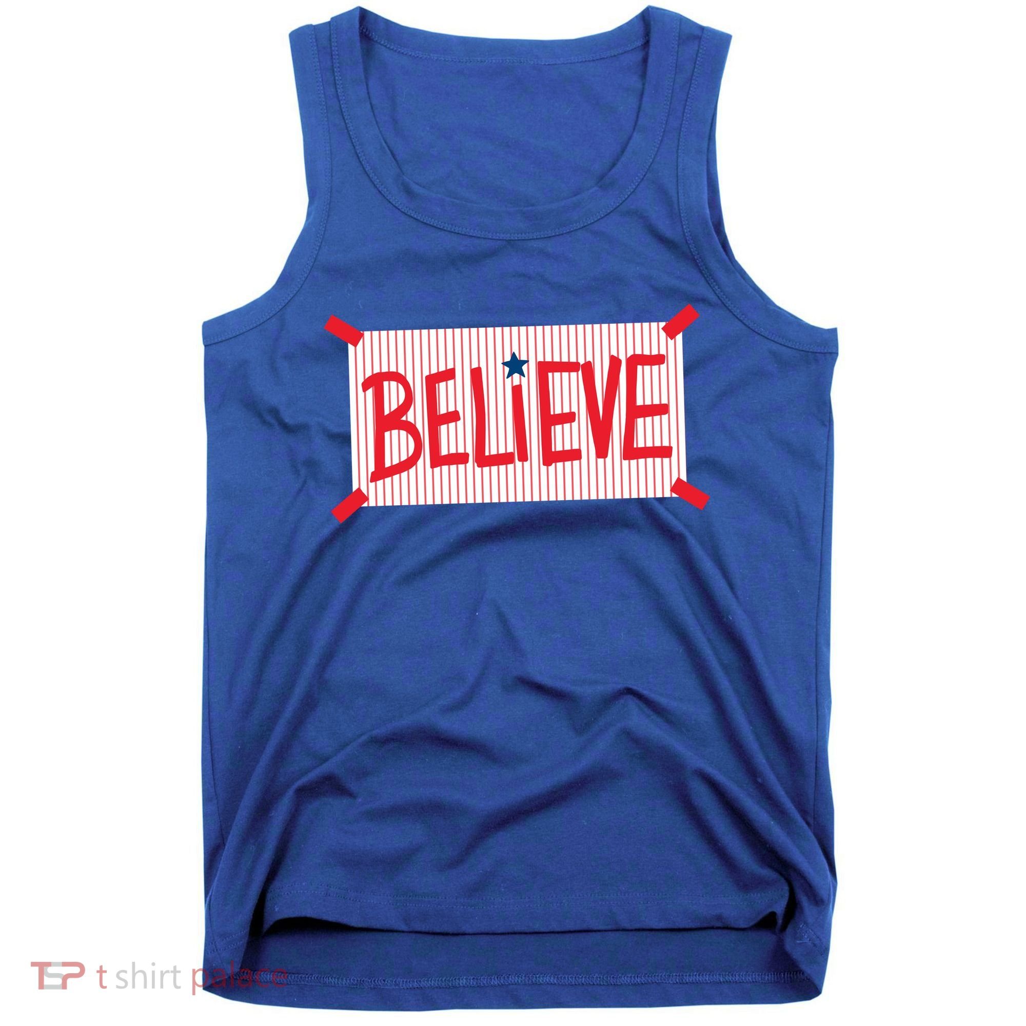 Philly Believe Philadelphia Baseball Tank Top