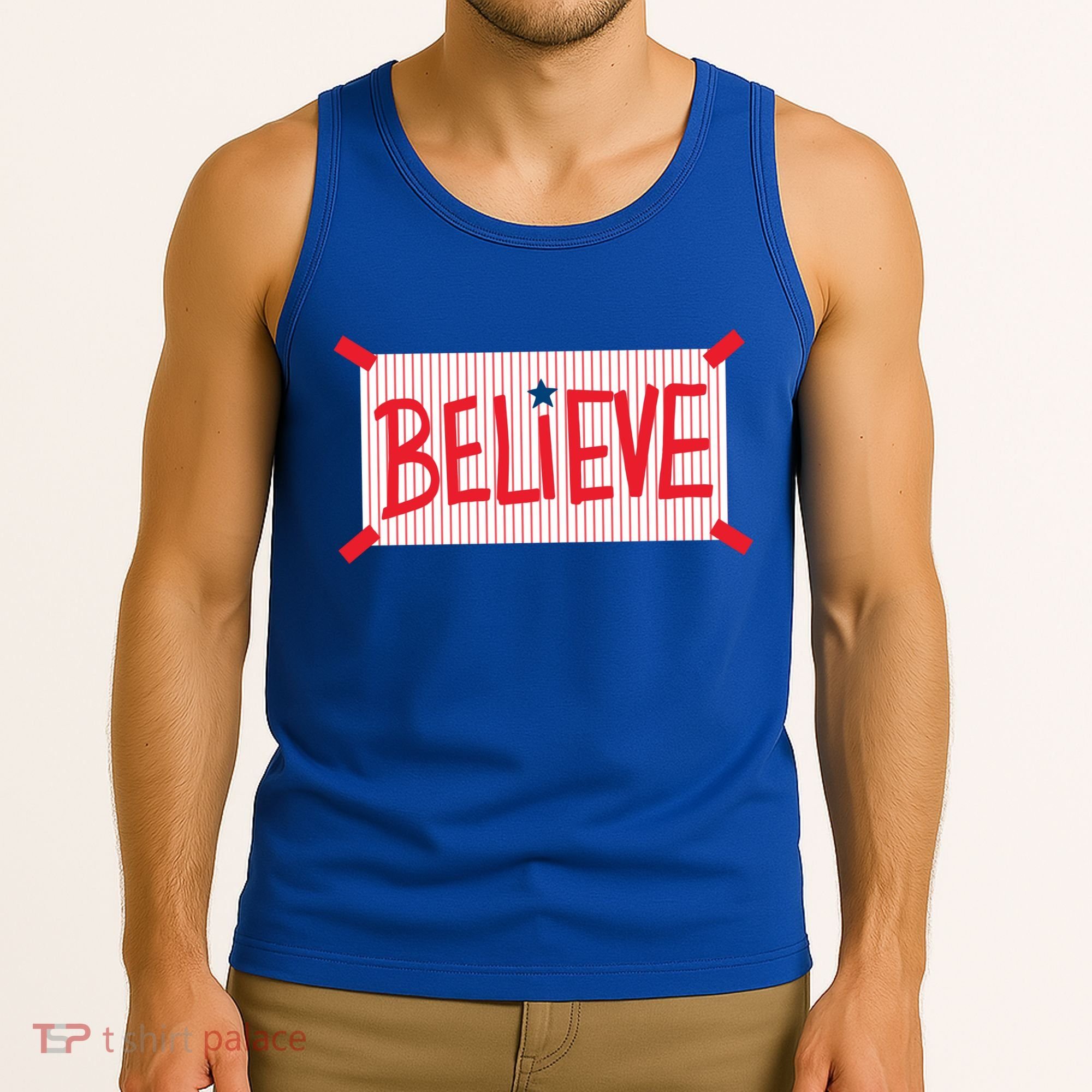 Philly Believe Philadelphia Baseball Tank Top