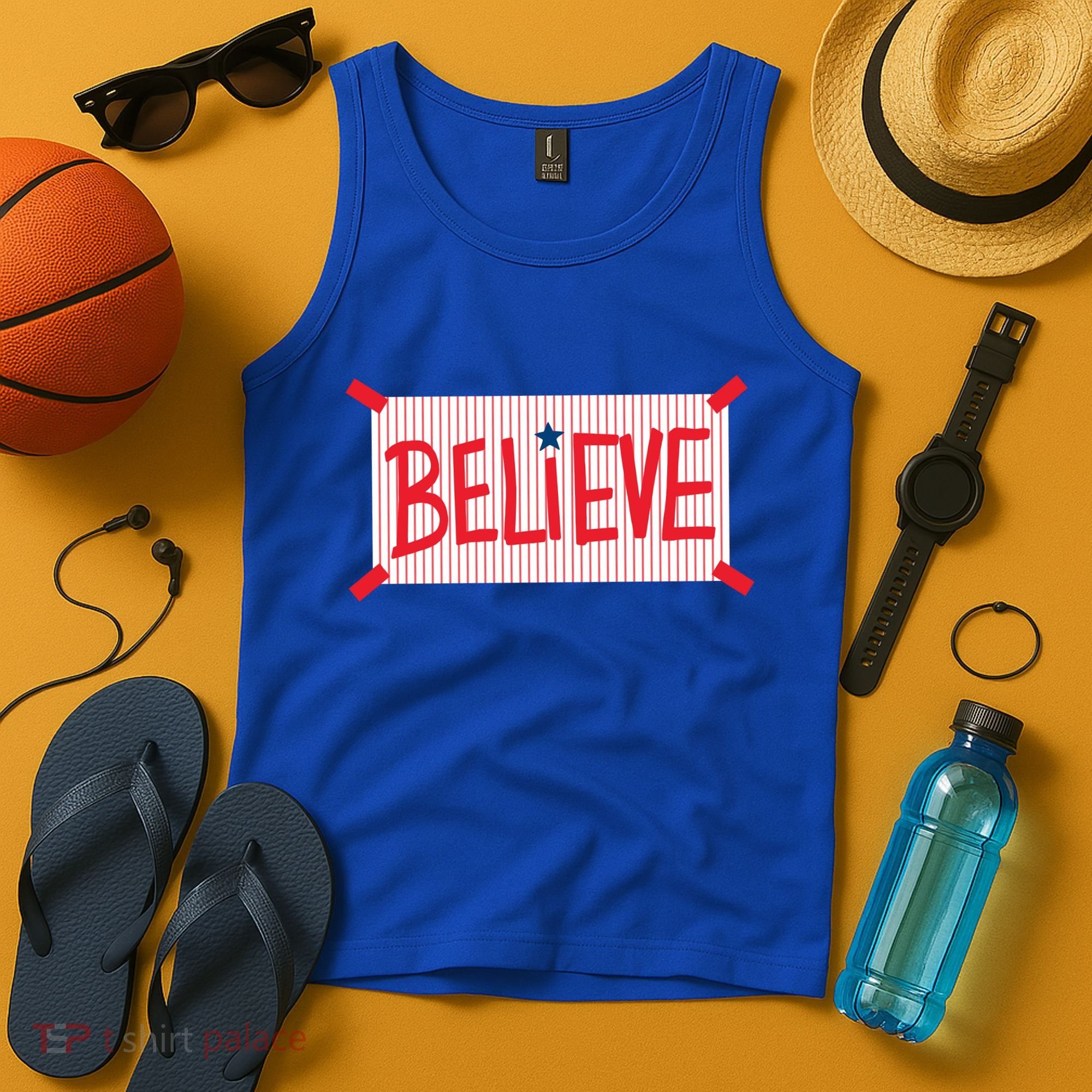 Philly Believe Philadelphia Baseball Tank Top