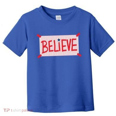 Philly Believe Philadelphia Baseball Toddler T-Shirt