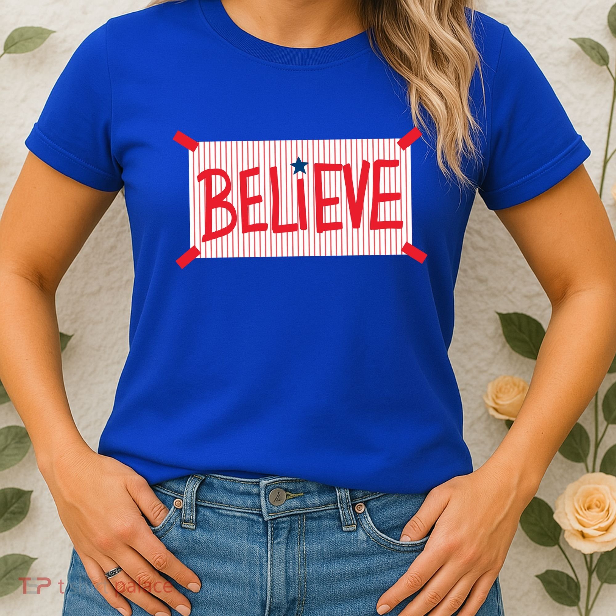 Philly Believe Philadelphia Baseball Women's T-Shirt