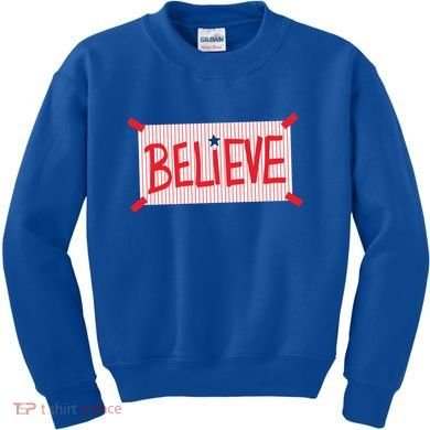 Philly Believe Philadelphia Baseball Kids Sweatshirt