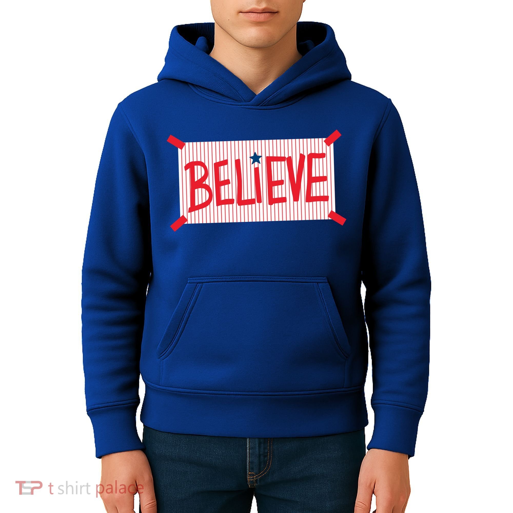 Philly Believe Philadelphia Baseball Kids Hoodie