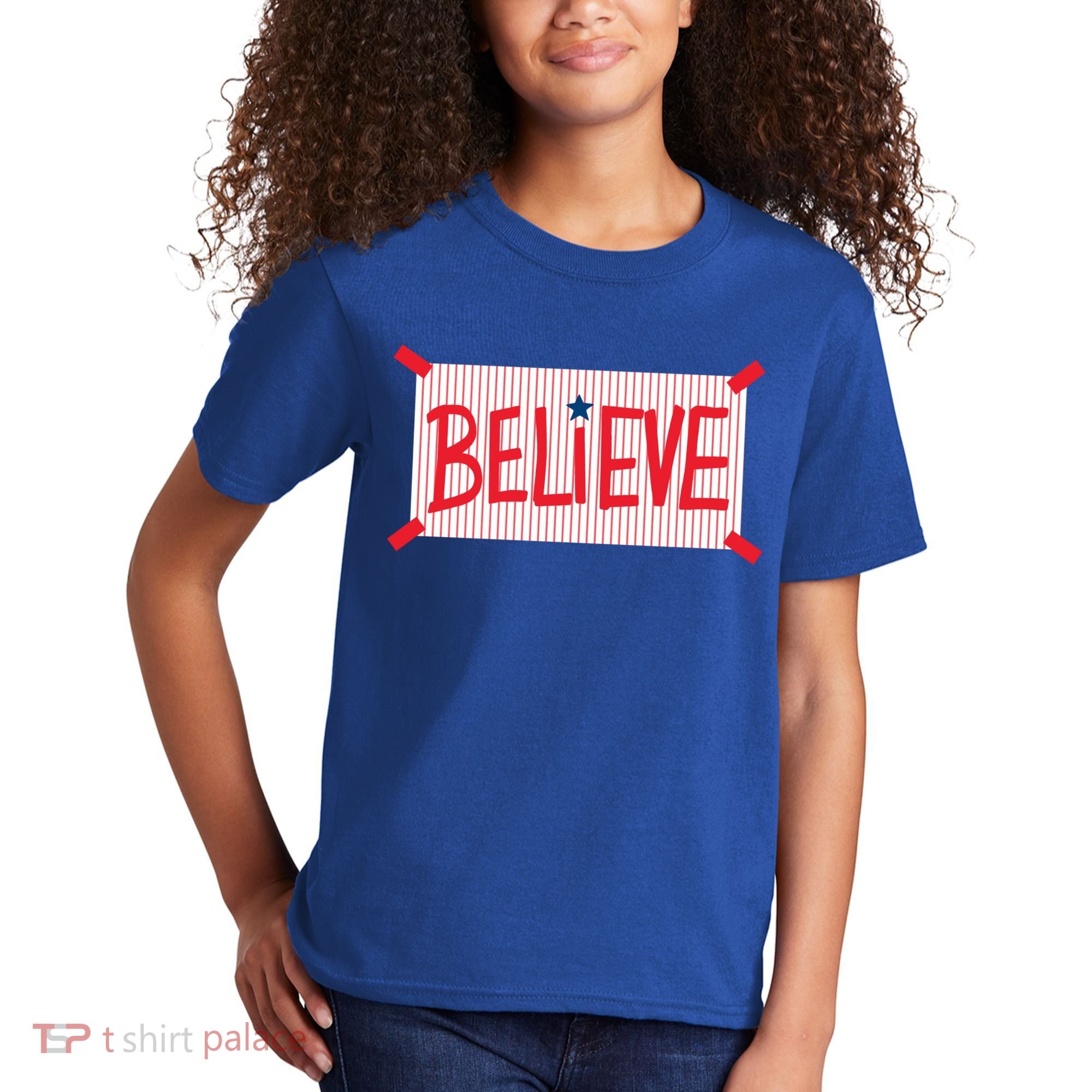 Philly Believe Philadelphia Baseball Kids T-Shirt