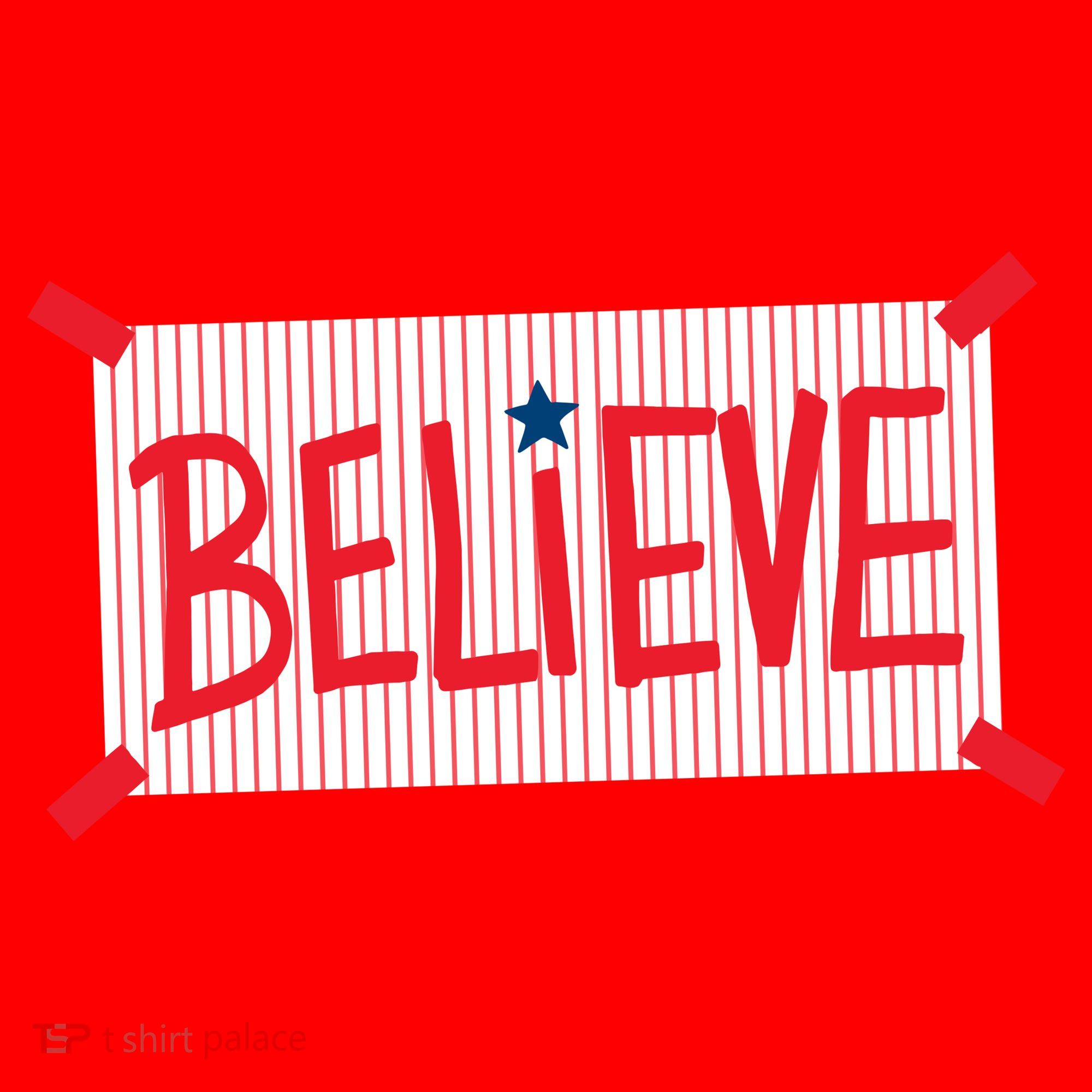 Philly Believe Philadelphia Baseball Santa Hat