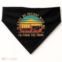 Please Be Patient With Me I'm From The 1900s USA-Made Doggie Bandana thumb 0