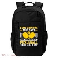 Pickle Ball Player Coach Grandpa For Paddleball Lover Fans Backpack thumb 0
