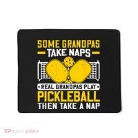 Pickle Ball Player Coach Grandpa For Paddleball Lover Fans Mousepad thumb 0