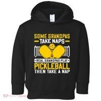 Pickle Ball Player Coach Grandpa For Paddleball Lover Fans Toddler Hoodie thumb 0
