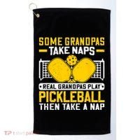 Pickle Ball Player Coach Grandpa For Paddleball Lover Fans Golf Towel thumb 0