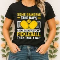 Pickle Ball Player Coach Grandpa For Paddleball Lover Fans Women's T-Shirt thumb 2