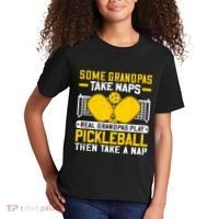 Pickle Ball Player Coach Grandpa For Paddleball Lover Fans Kids T-Shirt thumb 2
